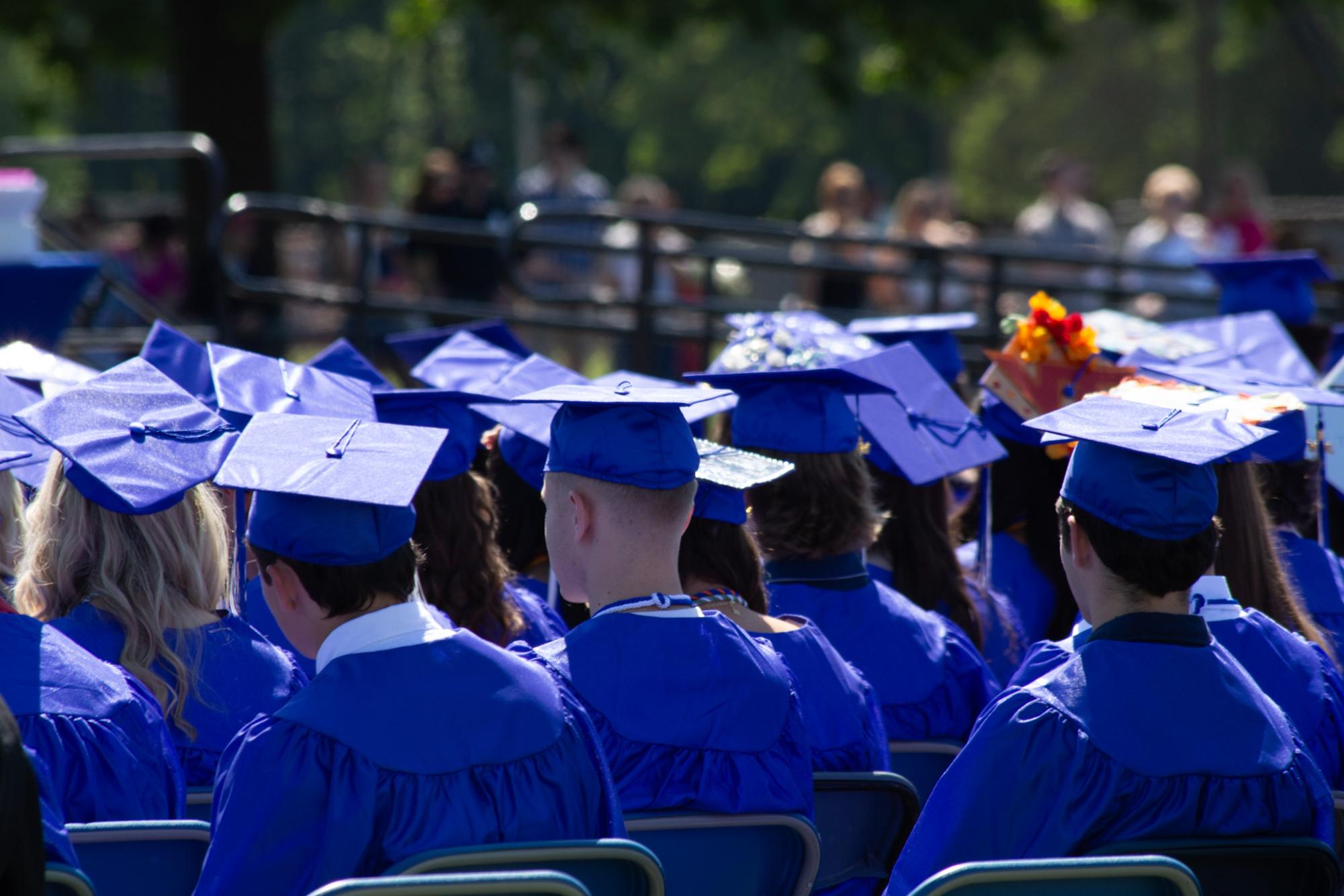 The class of 2024 at Braintree High graduation on June 1st, 2024