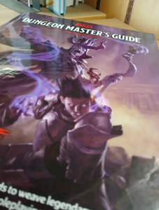 The Dungeon Master's Guide is available in the Braintree High School Media Center.