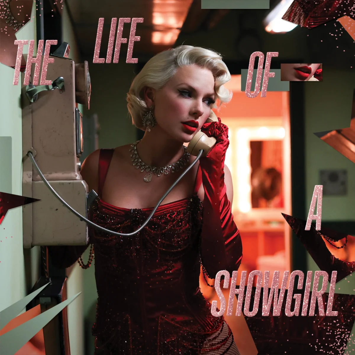 Alternate cover released for CD of "The Life of a Showgirl" (Variety).